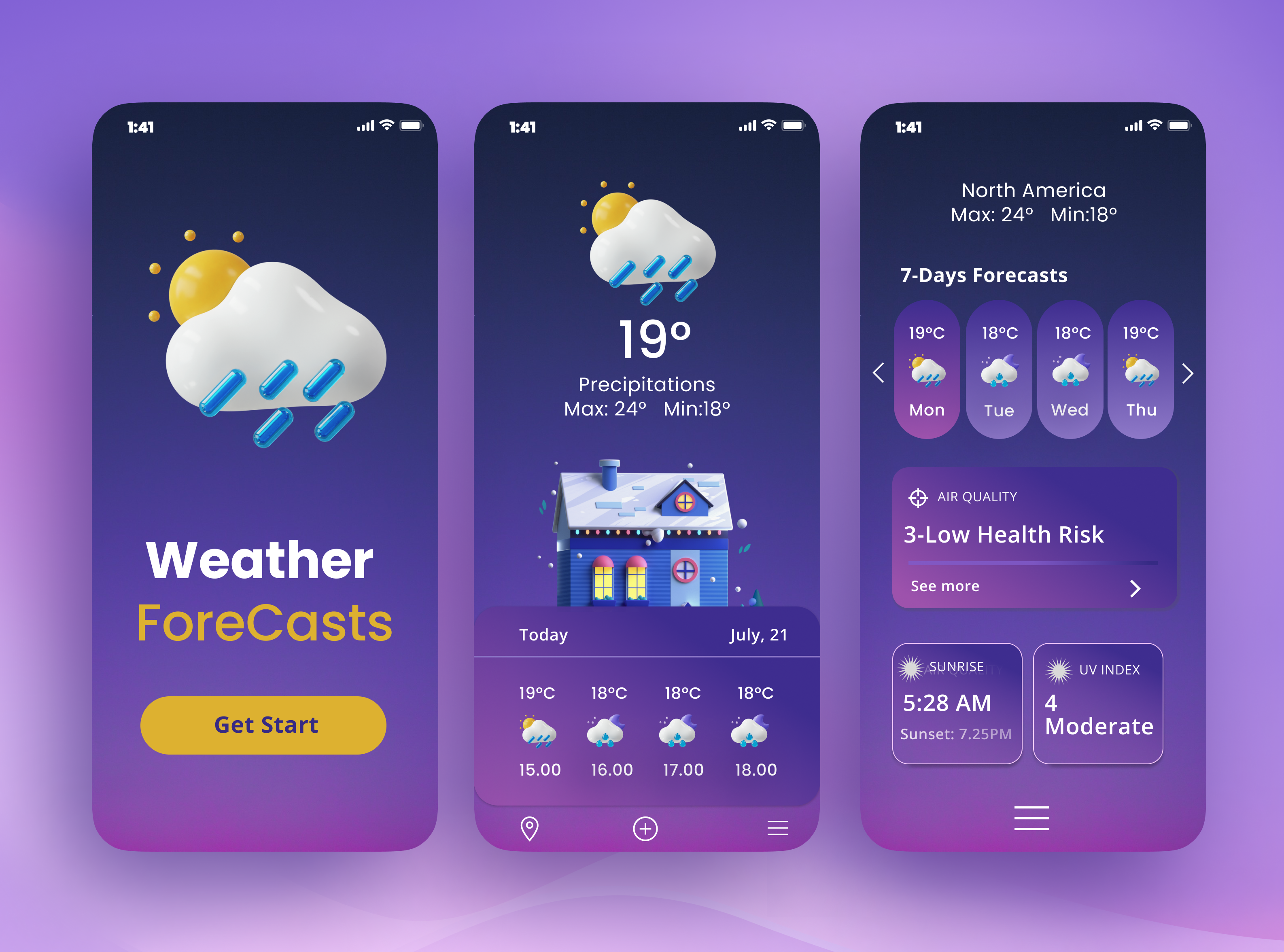 Weather App preview